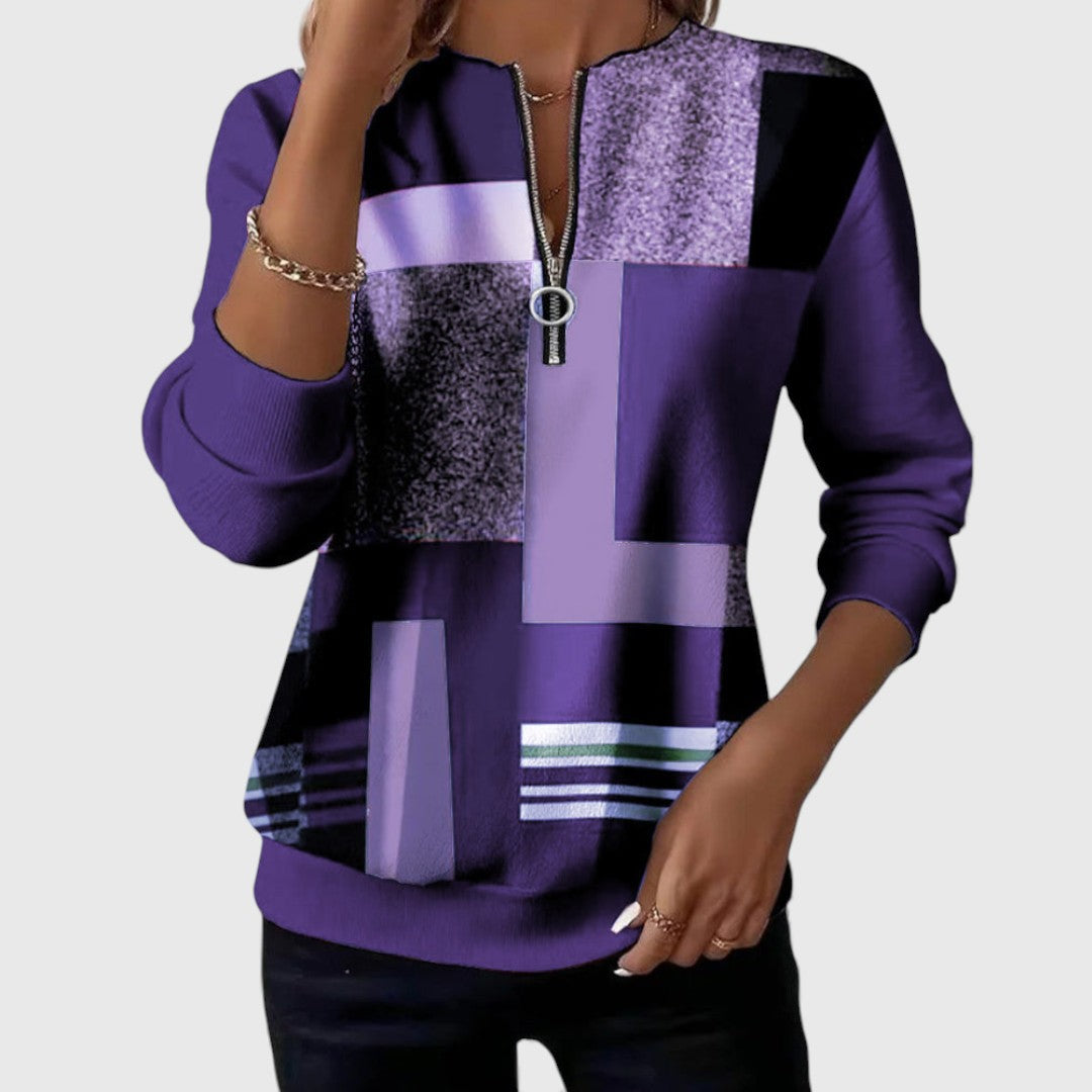 The Marisol LuxeZip™ | Modern Sweater