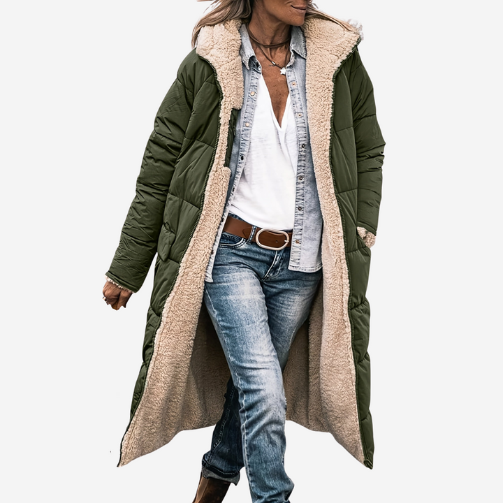 The Evergreen Sherpa Longline Coat™ (Bestseller)