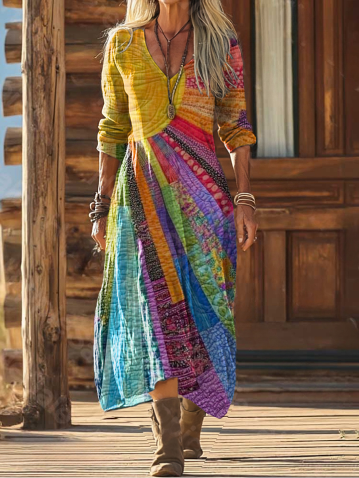 Bohemian Suncrest Dress