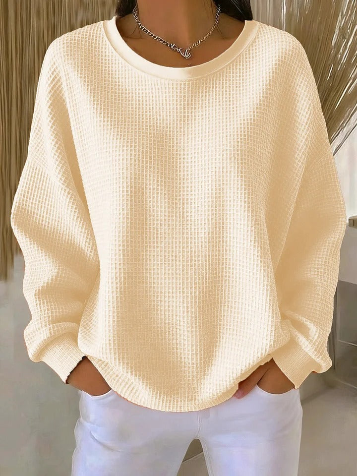 The SoftBloom WaffleKnit™ Sweater