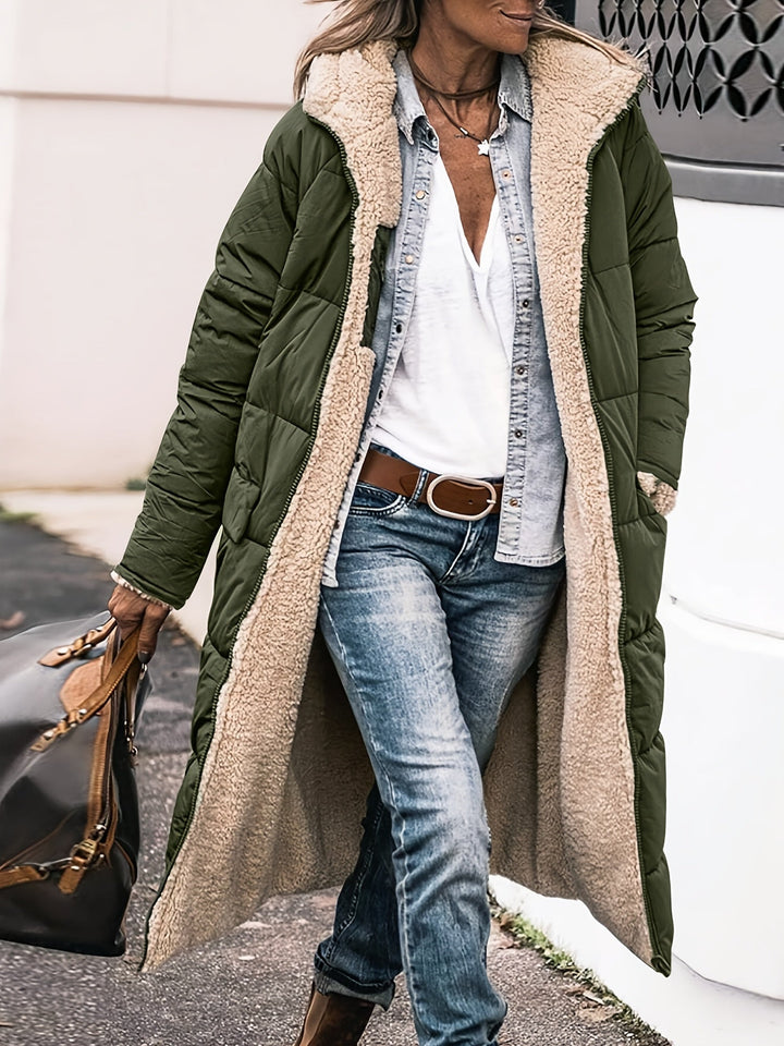 The Evergreen Sherpa Longline Coat™ (Bestseller)